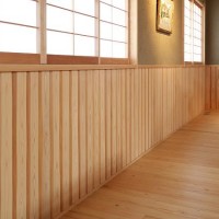 洛北を使用した腰板：松文商店　